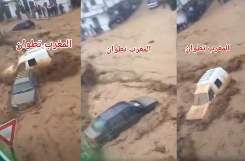مضلل.. فيديو فيضانات تطوان قديم ولا علاقة له بالأحوال الجوية في المغرب 