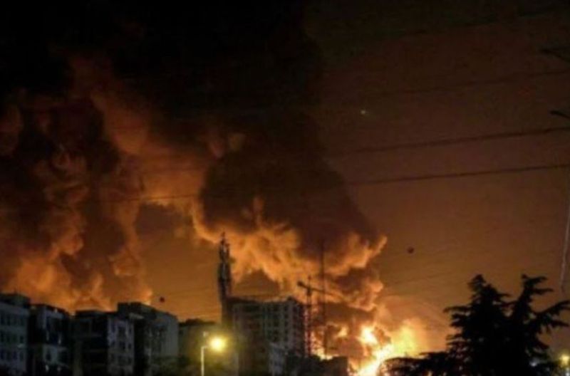 صورة القصف الإسرائيلي لمدرسة جنوبي إيران: قديمة وتعود لحريق بشهران عام 2025